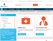 Tablet Screenshot of ehbo-koffer.nl